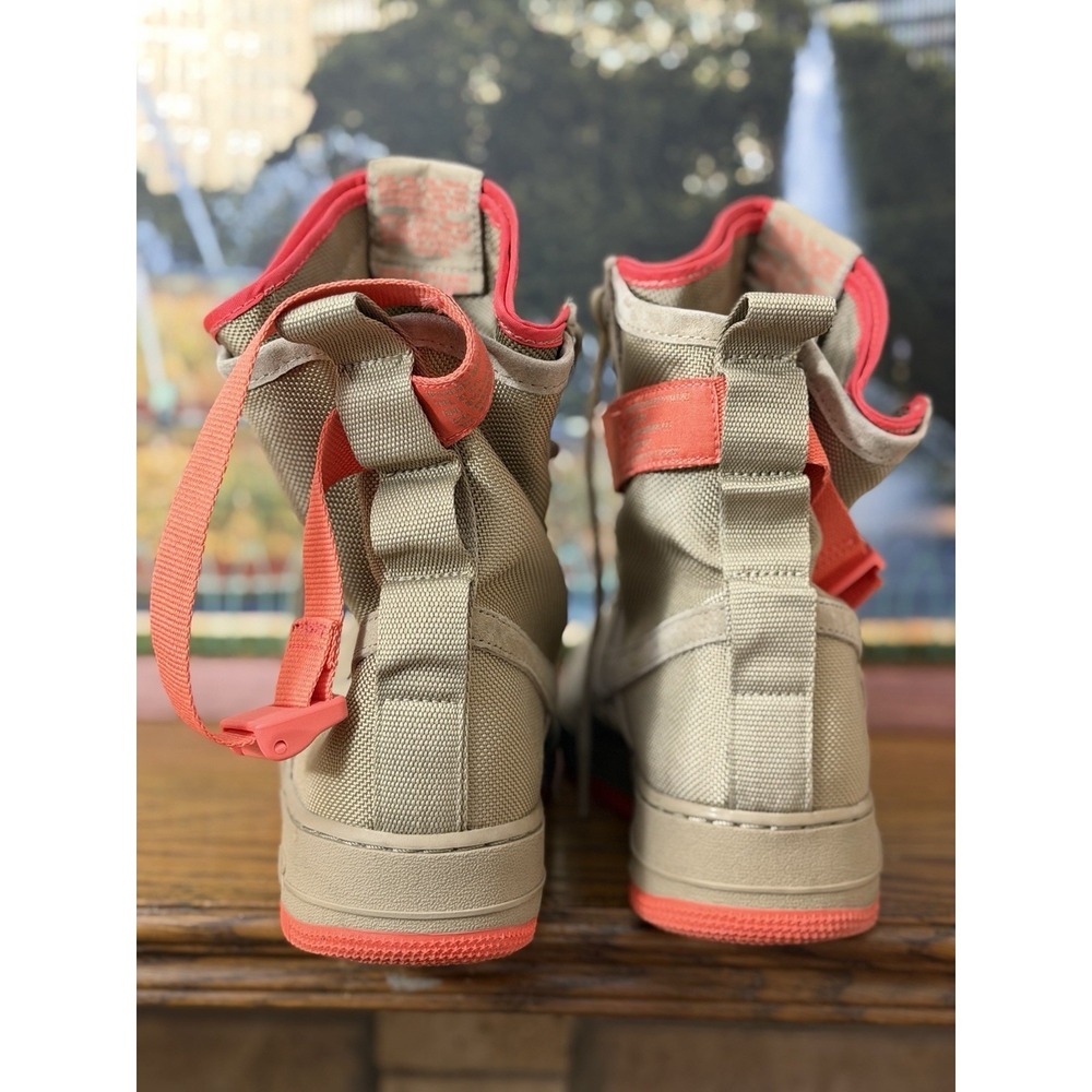 Nike SF Air Force 1 Rush Coral Khaki Boots Men's Size 10 - Picture 4 of 10
